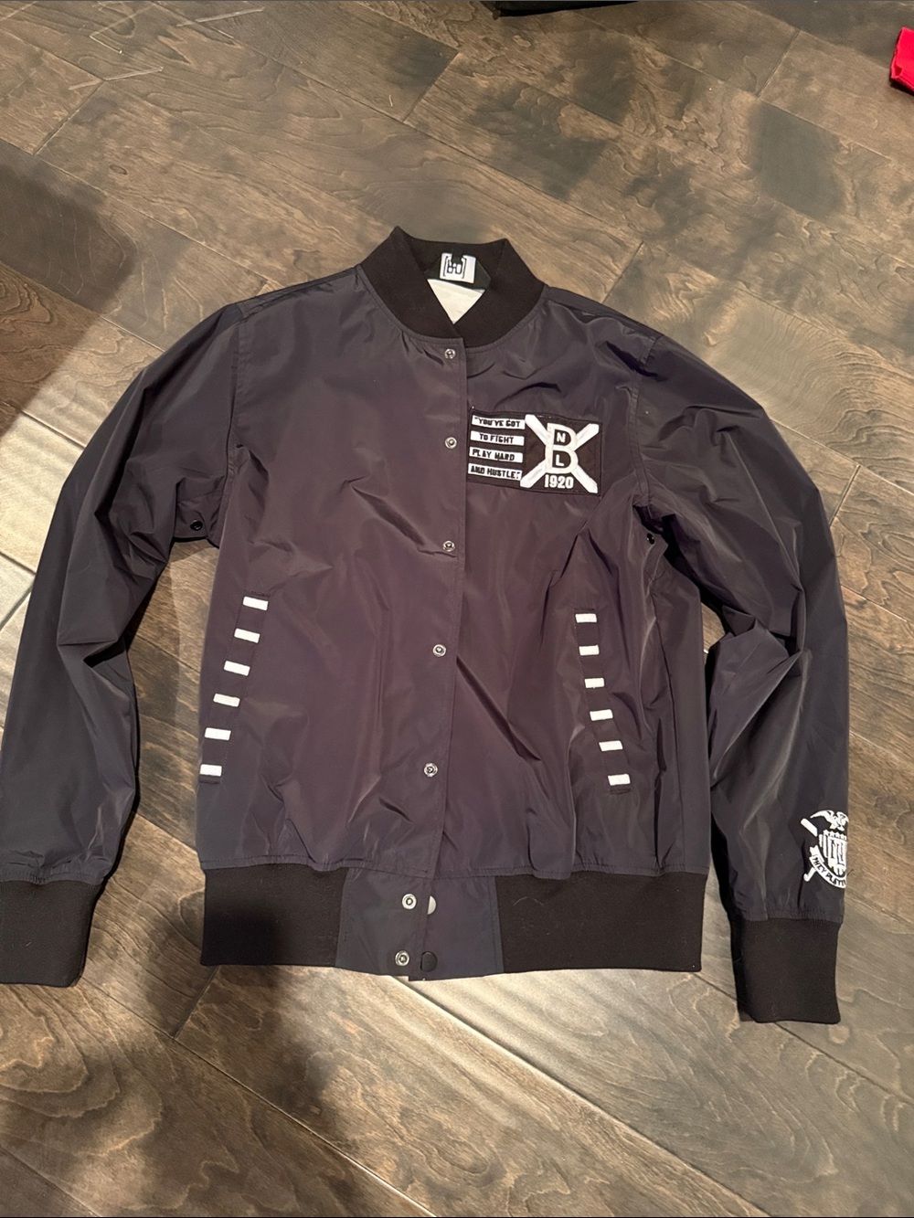 LIMTED EDITION Negro League ROF Black Bomber Jacket